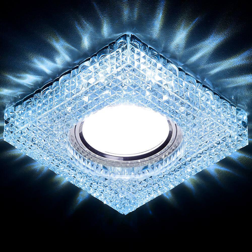 фото встраиваемый светодиодный светильник ambrella light led s272 cl/cld | 220svet.ru