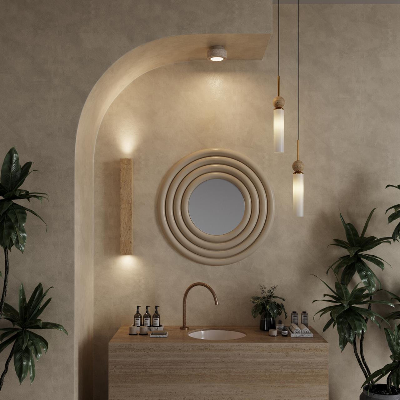 фото подвесной светильник odeon light lolla 6625/1 бронзовый | 220svet.ru