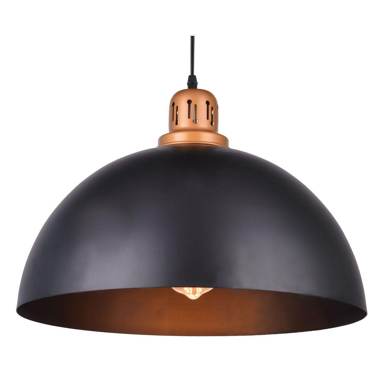 фото подвесной светильник arte lamp eurica a4249sp-1bk | 220svet.ru