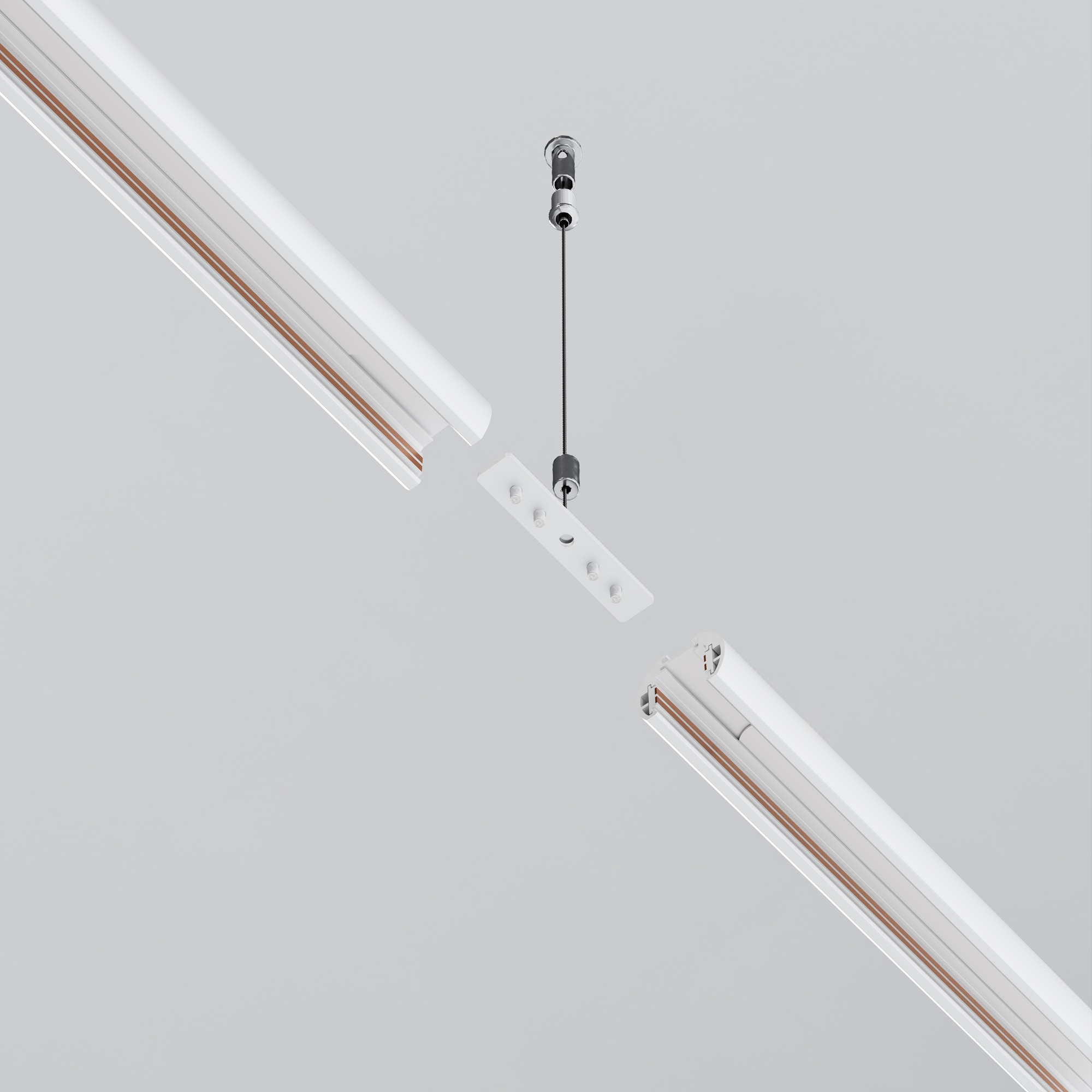 фото соединитель для шинопровода maytoni exility tram034ci-r-41w | 220svet.ru