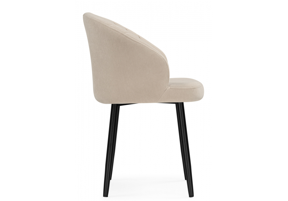 фото стул на металлокаркасе woodville бэнбу marseille 13 / черный 622926 | 220svet.ru