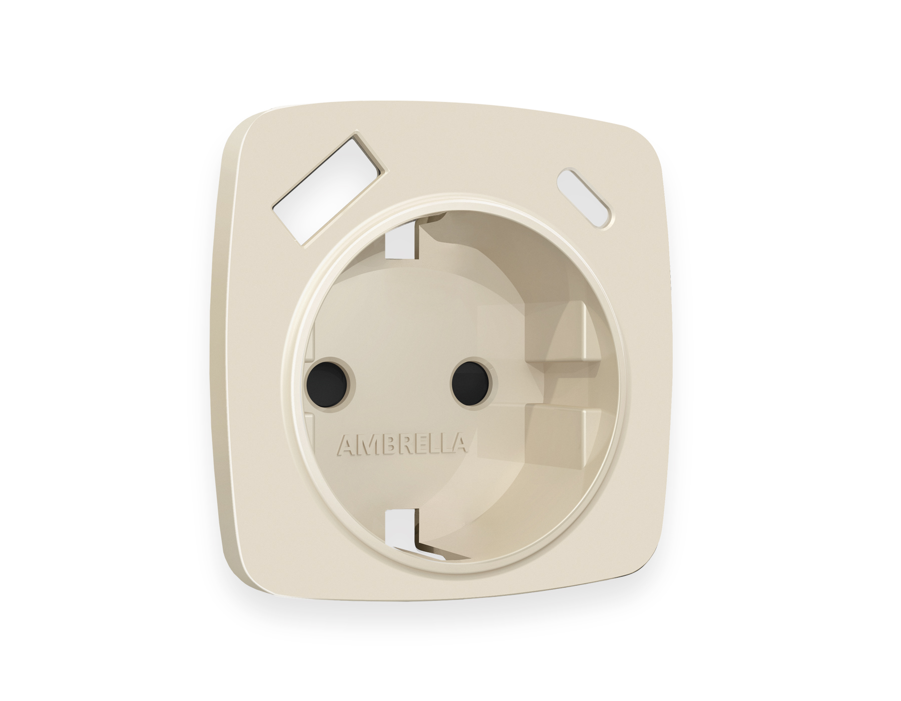 фото лицевая панель для розетки с/з со шторками 2usb a+c ambrella volt quant omega op3300 | 220svet.ru