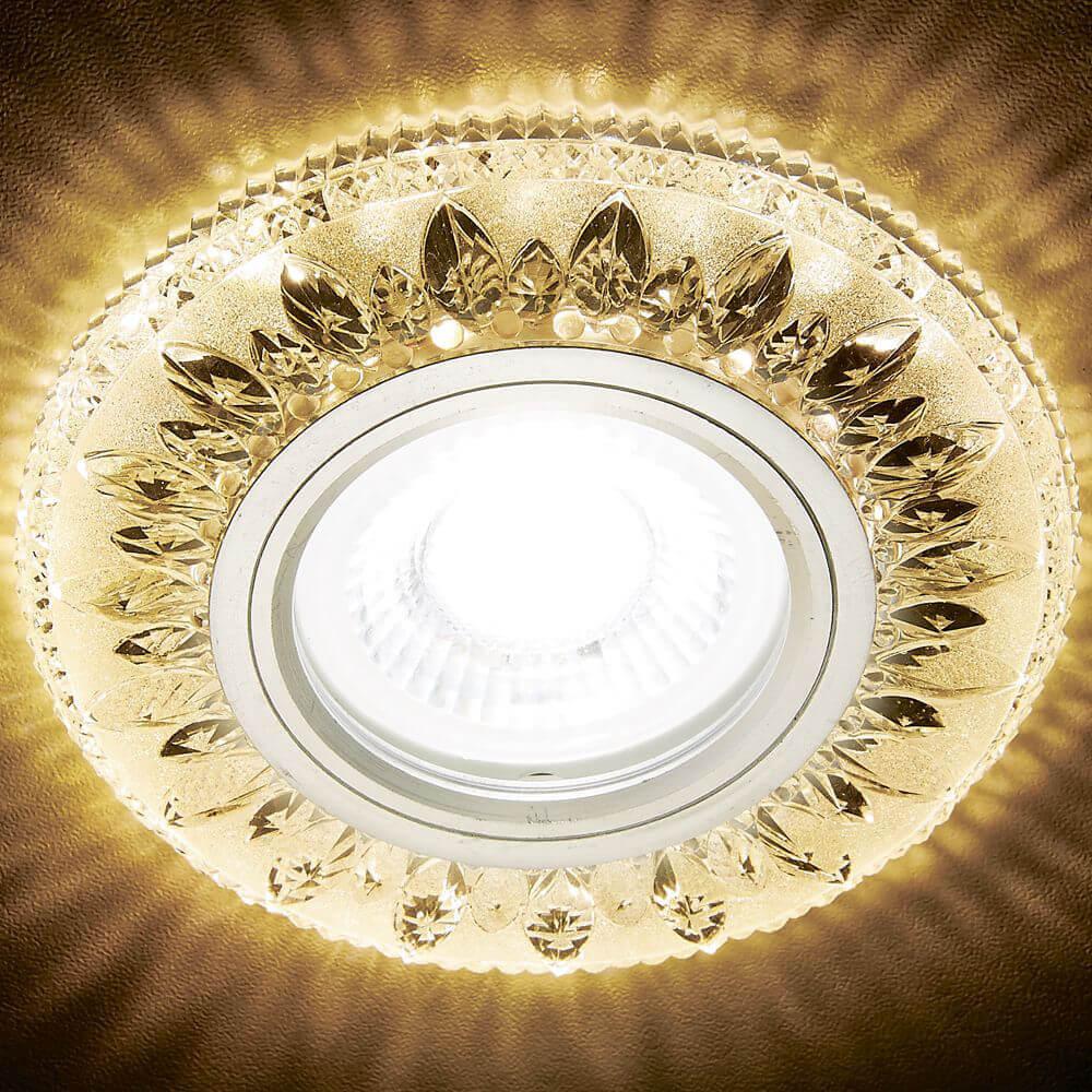 фото встраиваемый светодиодный светильник ambrella light led s305 ch/w | 220svet.ru