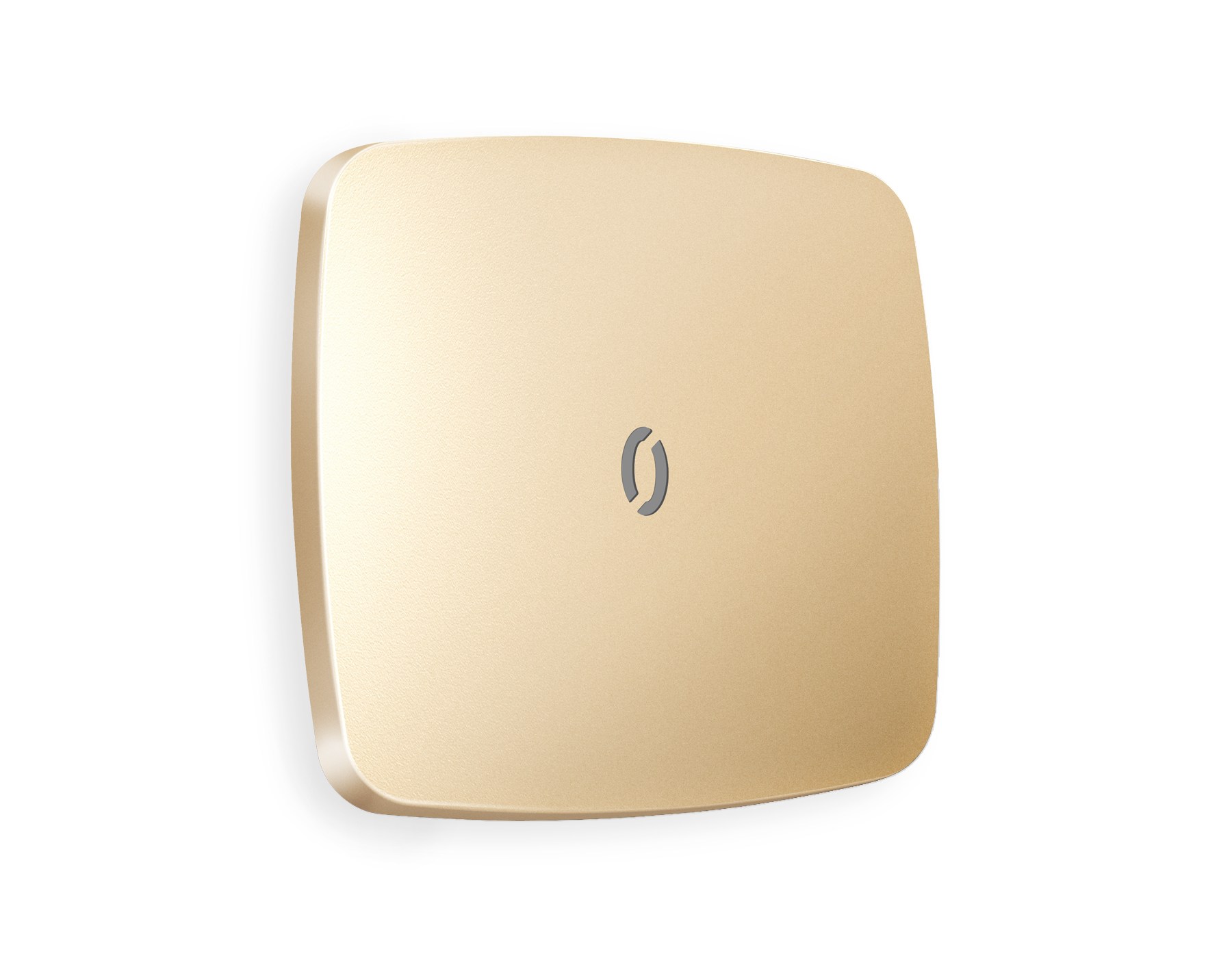 фото лицевая панель для 1-клавишных выключателей с подсветкой ambrella volt quant omega op6020 | 220svet.ru