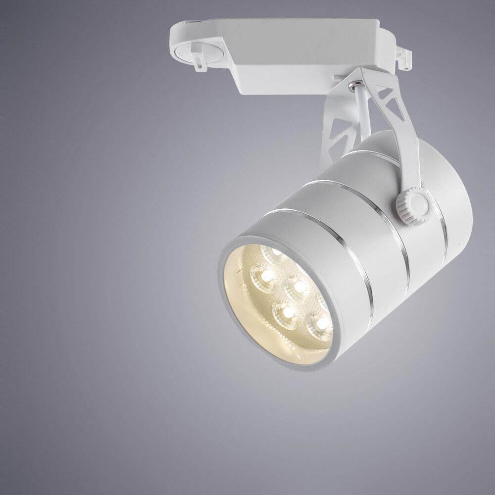 фото трековый светодиодный светильник arte lamp cinto a2707pl-1wh | 220svet.ru