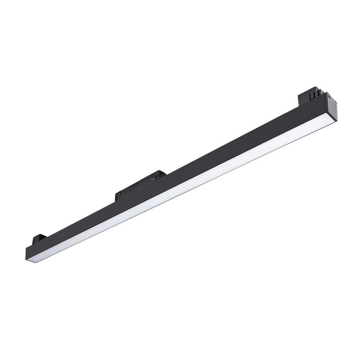 фото трековый магнитный светодиодный светильник arte lamp linea a4643pl-1bk | 220svet.ru