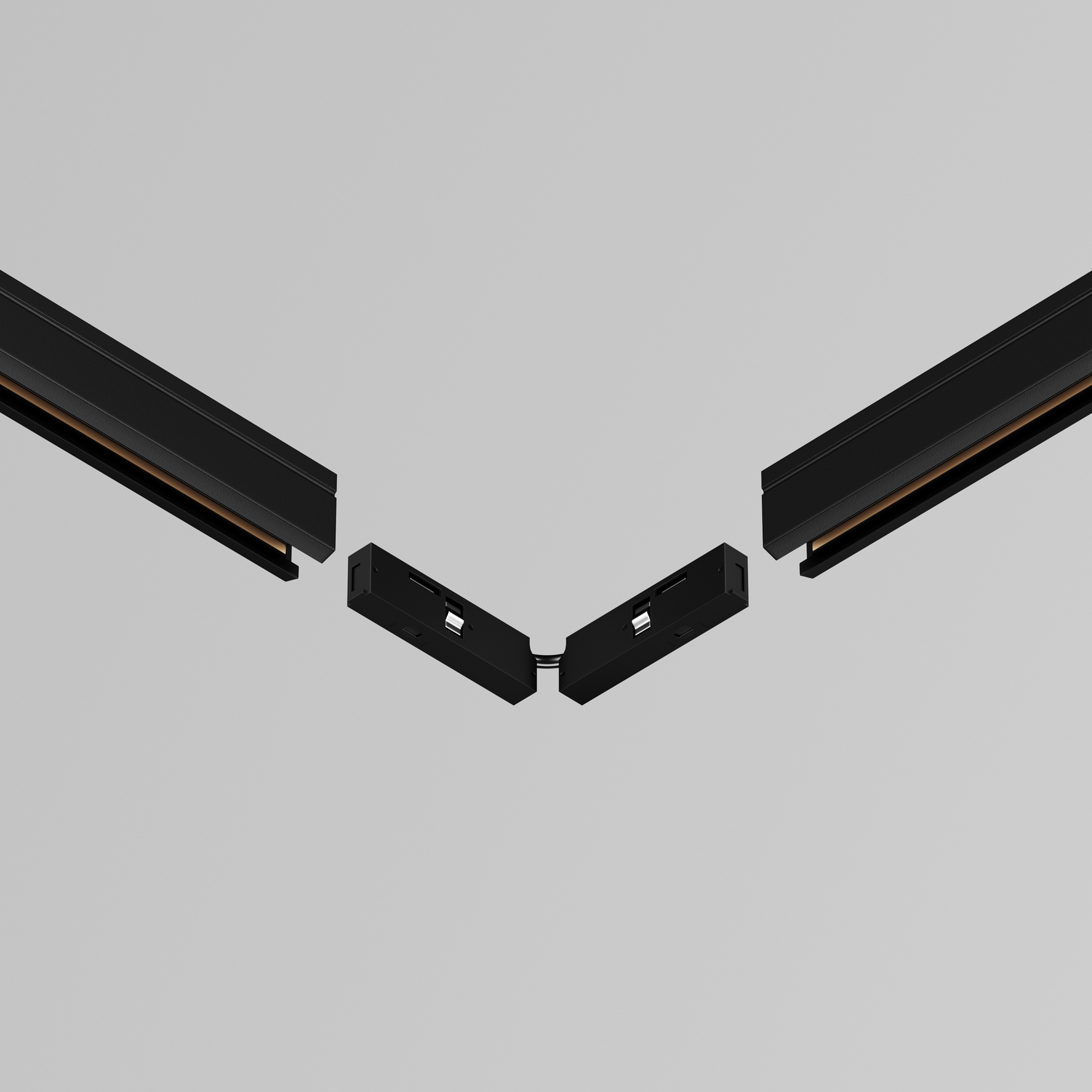 фото коннектор питания угловой maytoni levity tra184cpc-1b-3 | 220svet.ru