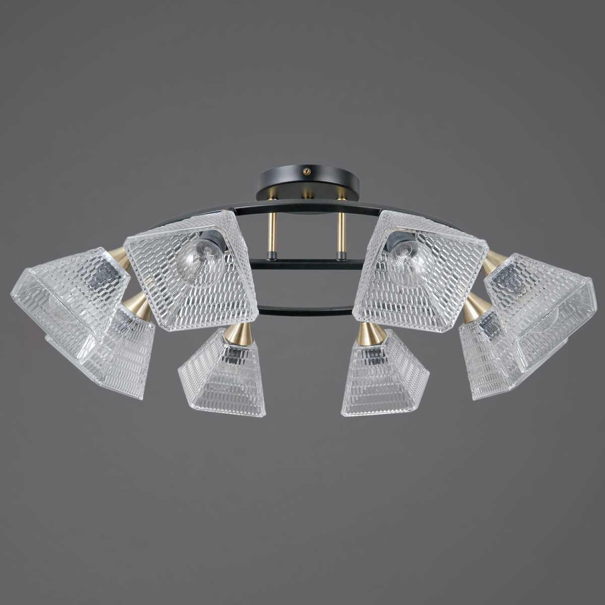 фото люстра illumico il0850-8csq-25bkab elite | 220svet.ru