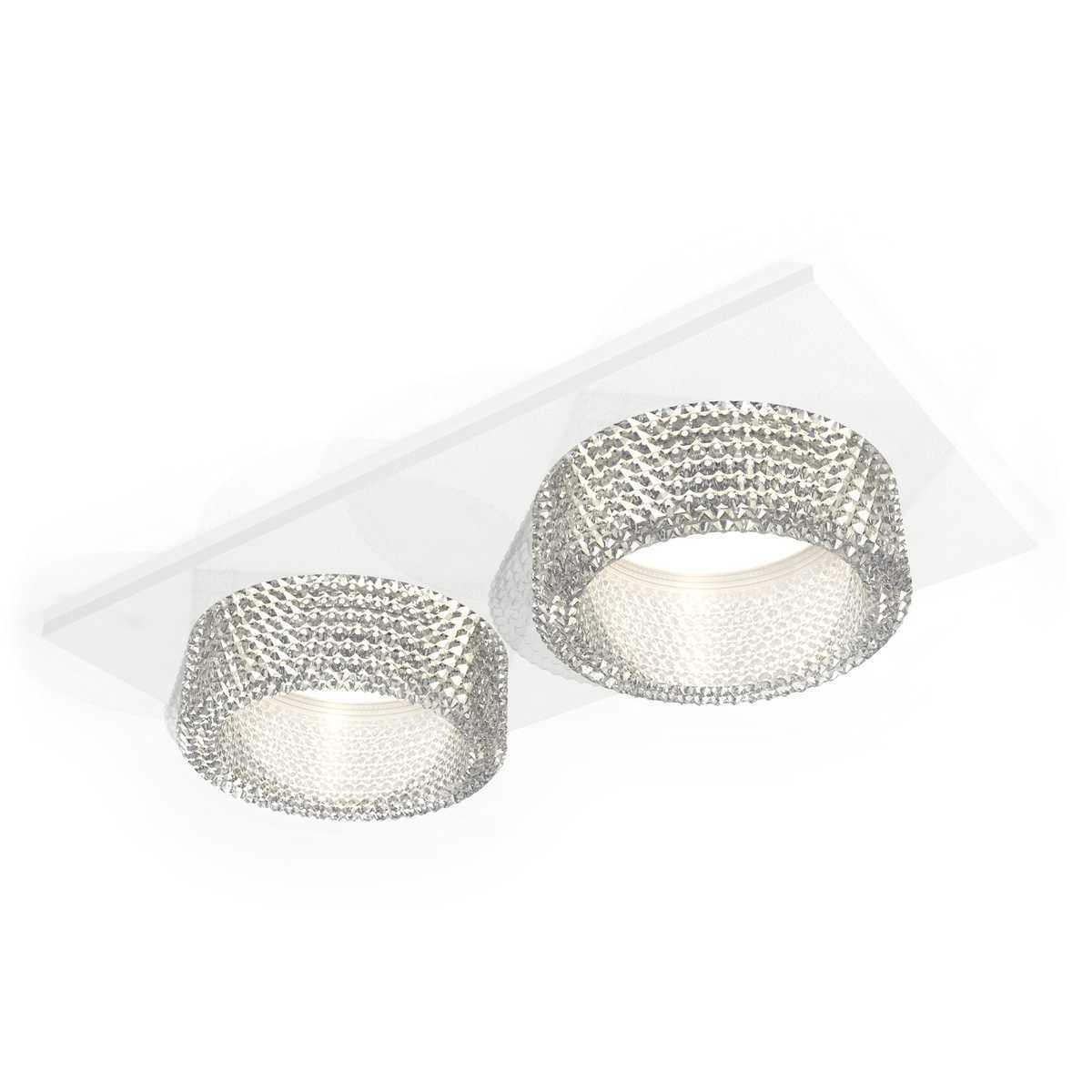 фото комплект встраиваемого светильника ambrella light techno spot xc (c6525, n6150) xc6525040 | 220svet.ru