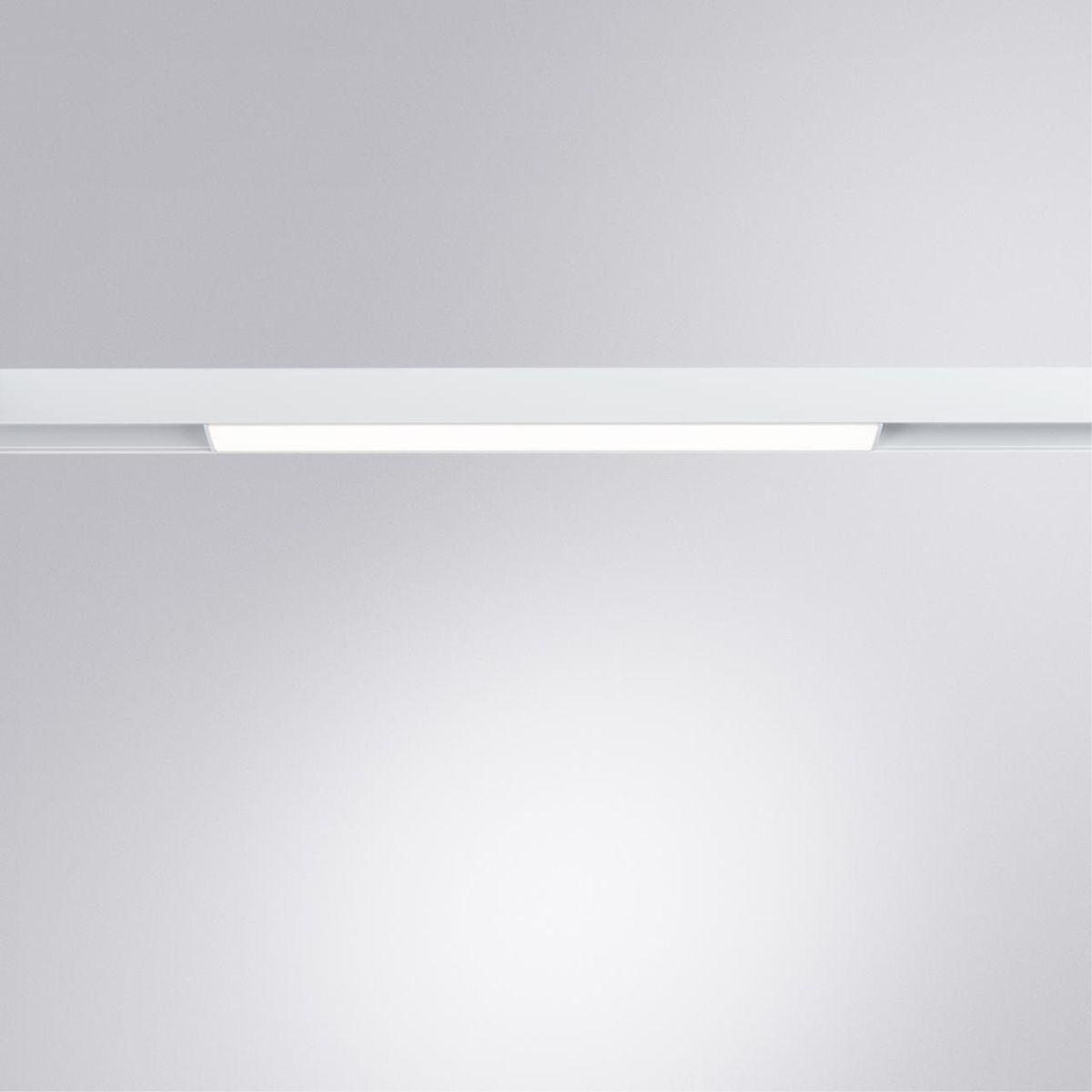 фото трековый магнитный светодиодный светильник arte lamp linea a4632pl-1wh | 220svet.ru