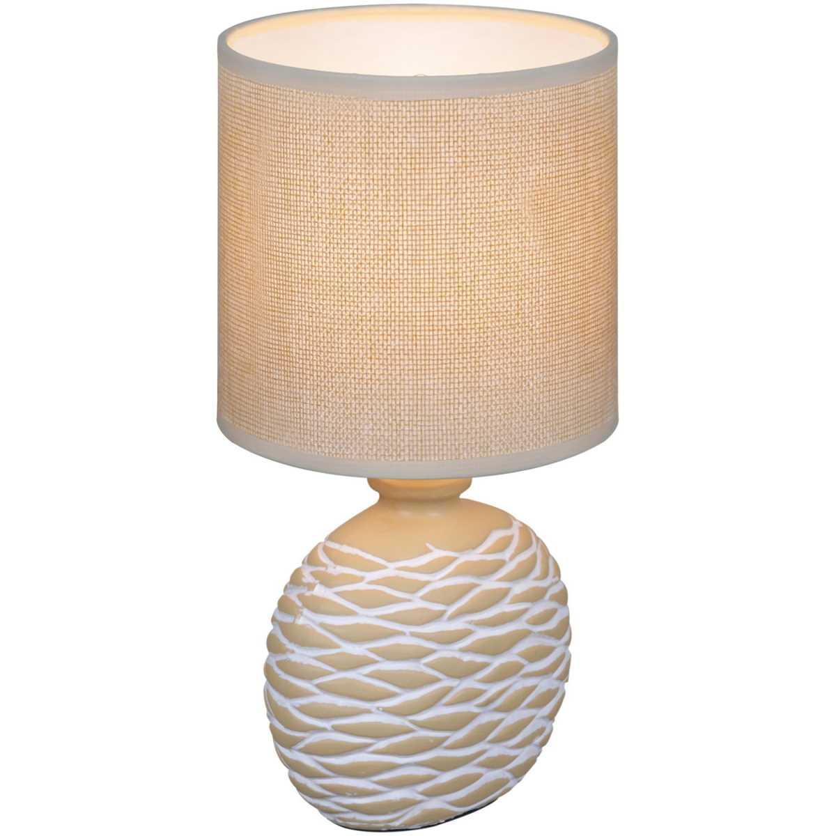 фото настольная лампа reluce 98231-0.7-01 beige | 220svet.ru