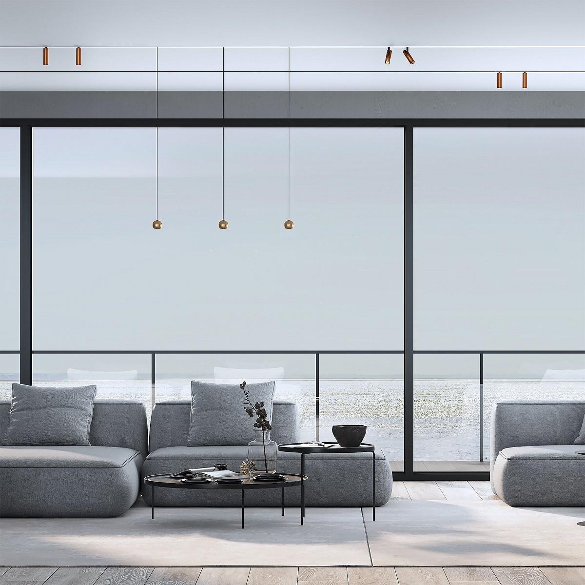 фото трековый магнитный светодиодный светильник elektrostandard dim cubo 85070/01 латунь a063529 | 220svet.ru