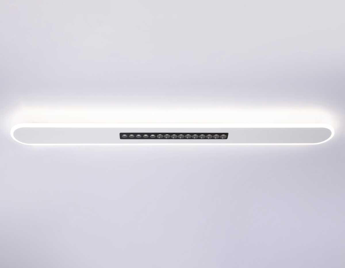 фото потолочный светодиодный светильник ambrella light comfort linetech fl51445 | 220svet.ru