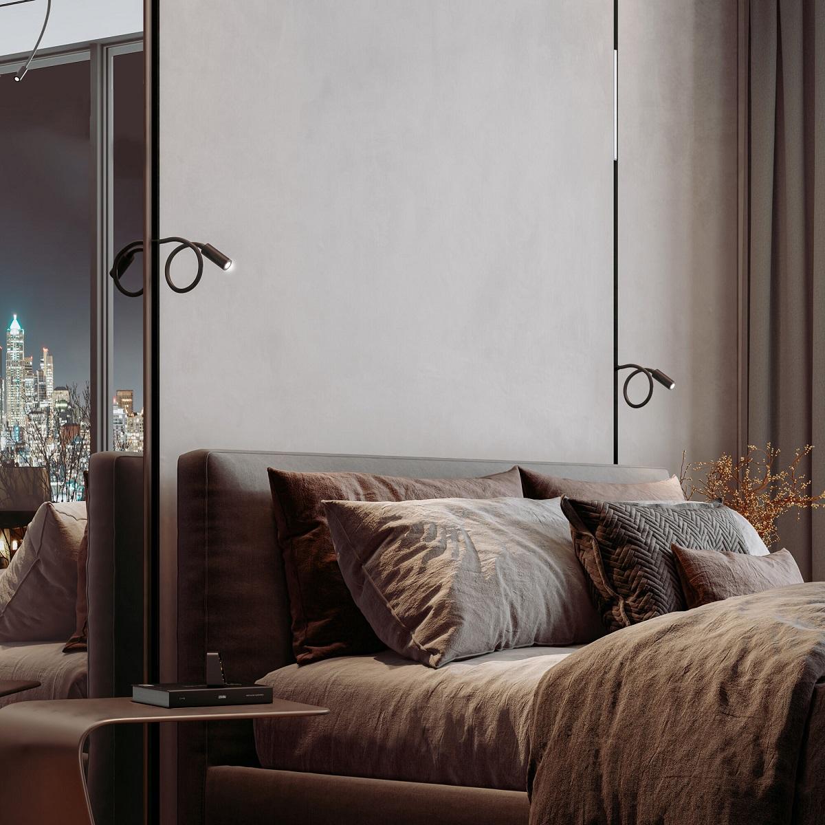 фото трековый магнитный светодиодный светильник elektrostandard cami 85522/01 черный a064489 | 220svet.ru