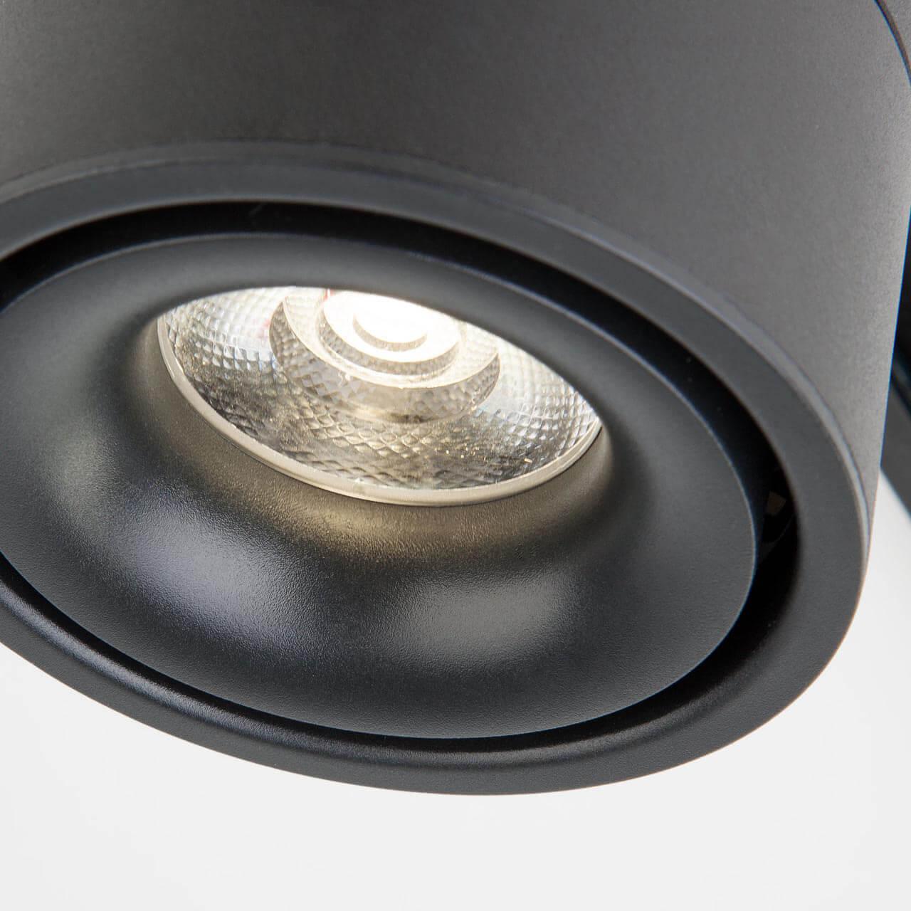 фото трековый светодиодный светильник elektrostandard klips черный 15w 4200k ltb21 a040438 | 220svet.ru