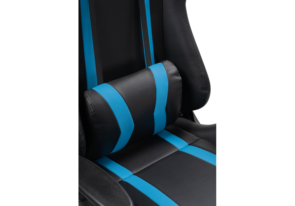 фото компьютерное кресло woodville blok light blue / black 15137 | 220svet.ru