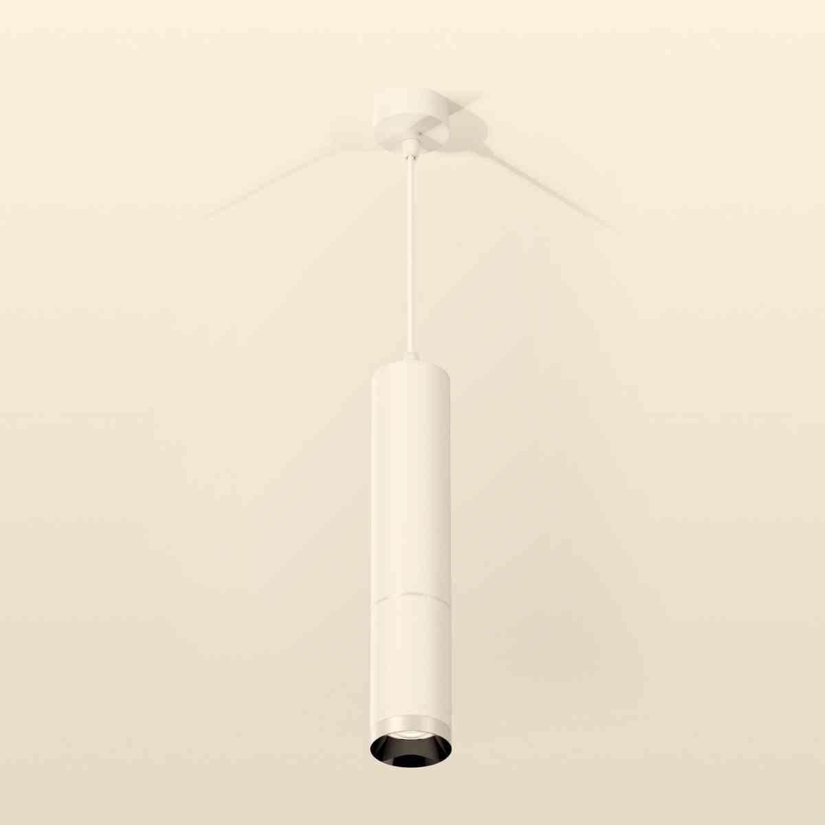 фото комплект подвесного светильника ambrella light techno spot xp6322001 swh/psl белый песок/серебро полированное (a2301,c6355,a2060,c6322,n6132) | 220svet.ru