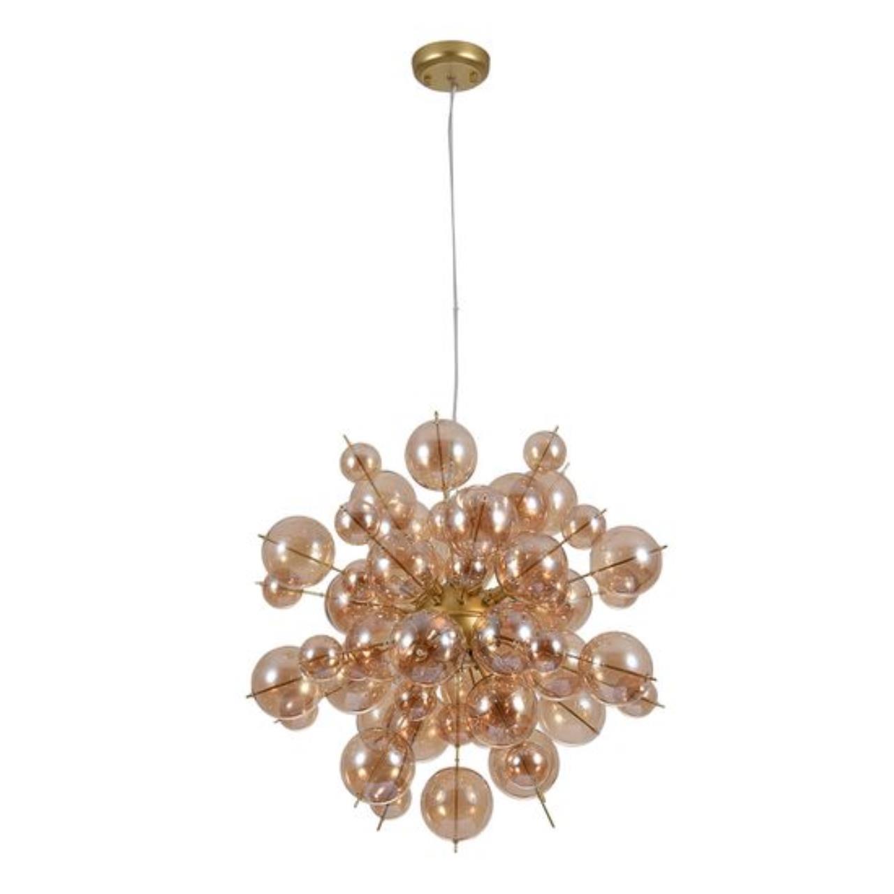 фото подвесная люстра arte lamp molecule a8313sp-9go | 220svet.ru
