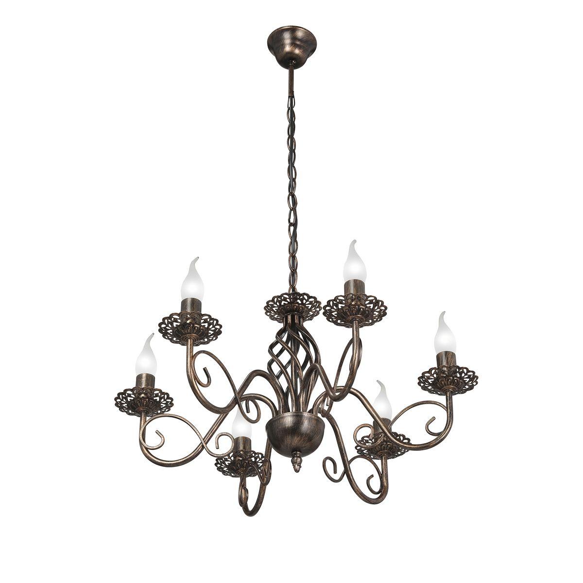 фото подвесная люстра vitaluce v1104-7/6 | 220svet.ru