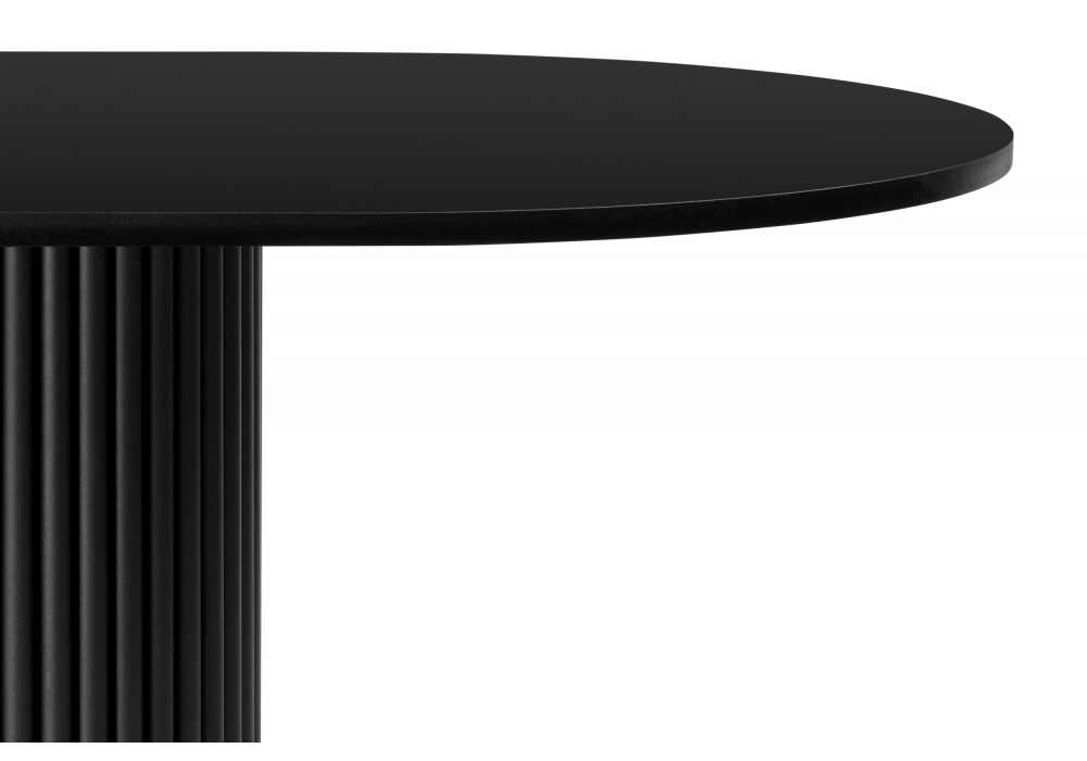 фото стол деревянный woodville барон черная пленка шагрень 620297 | 220svet.ru