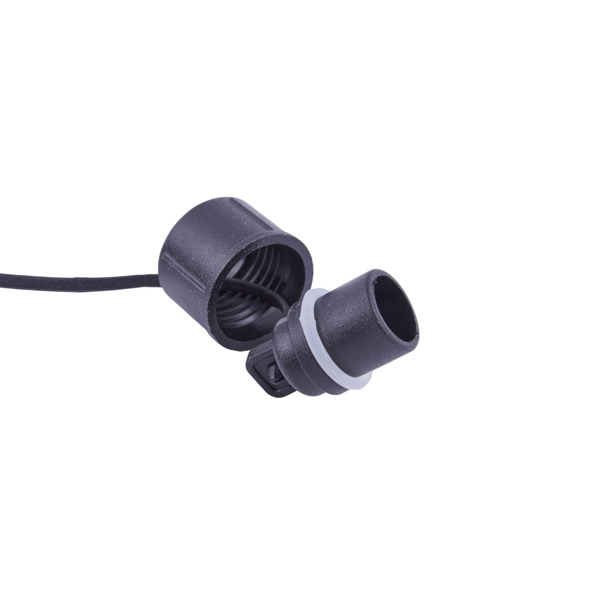 фото провод-разветвитель для гирлянд uniel ucx-f90 s3/0.4m/bk ul-00013235 | 220svet.ru