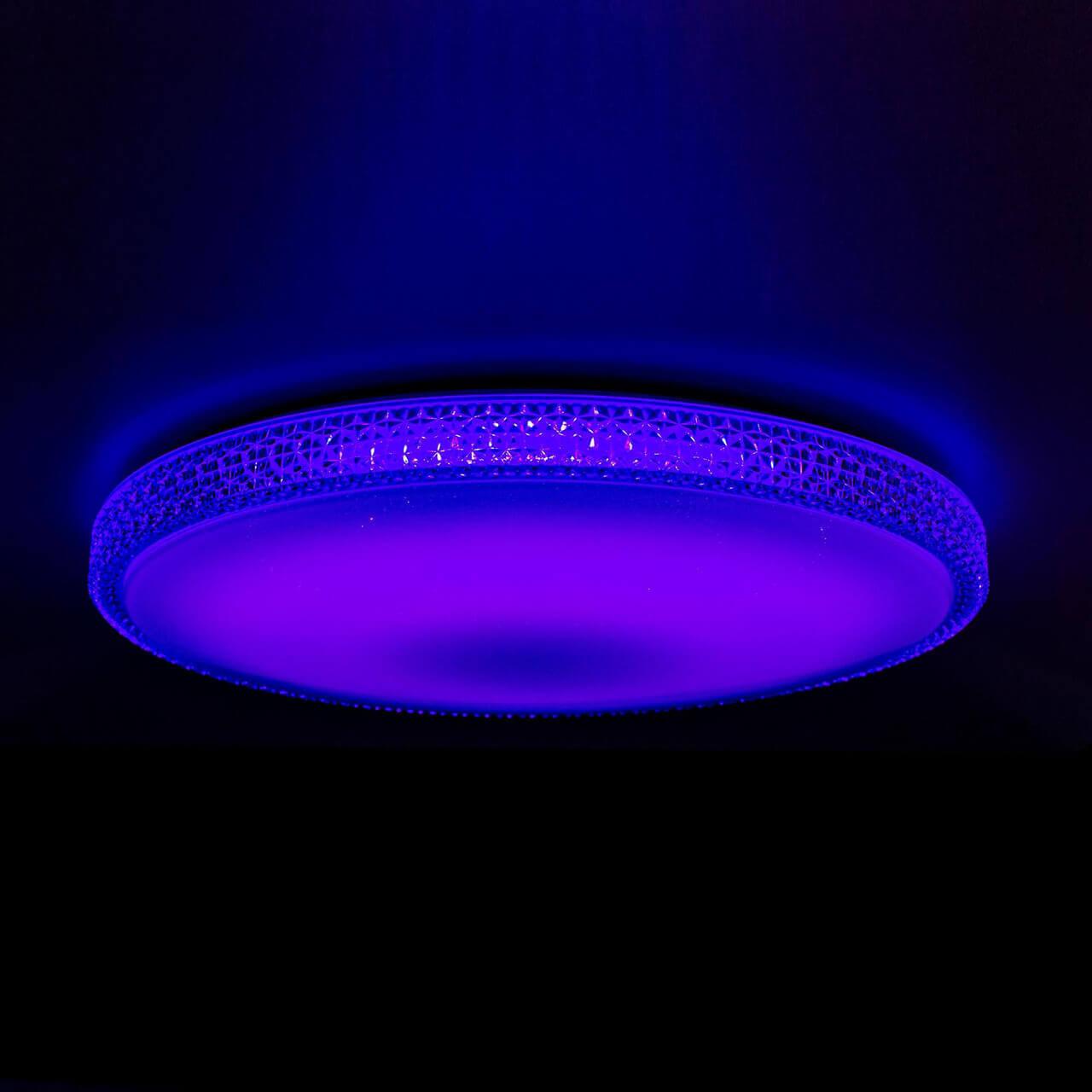 фото потолочный светодиодный светильник citilux альпина смарт  cl718a80g | 220svet.ru