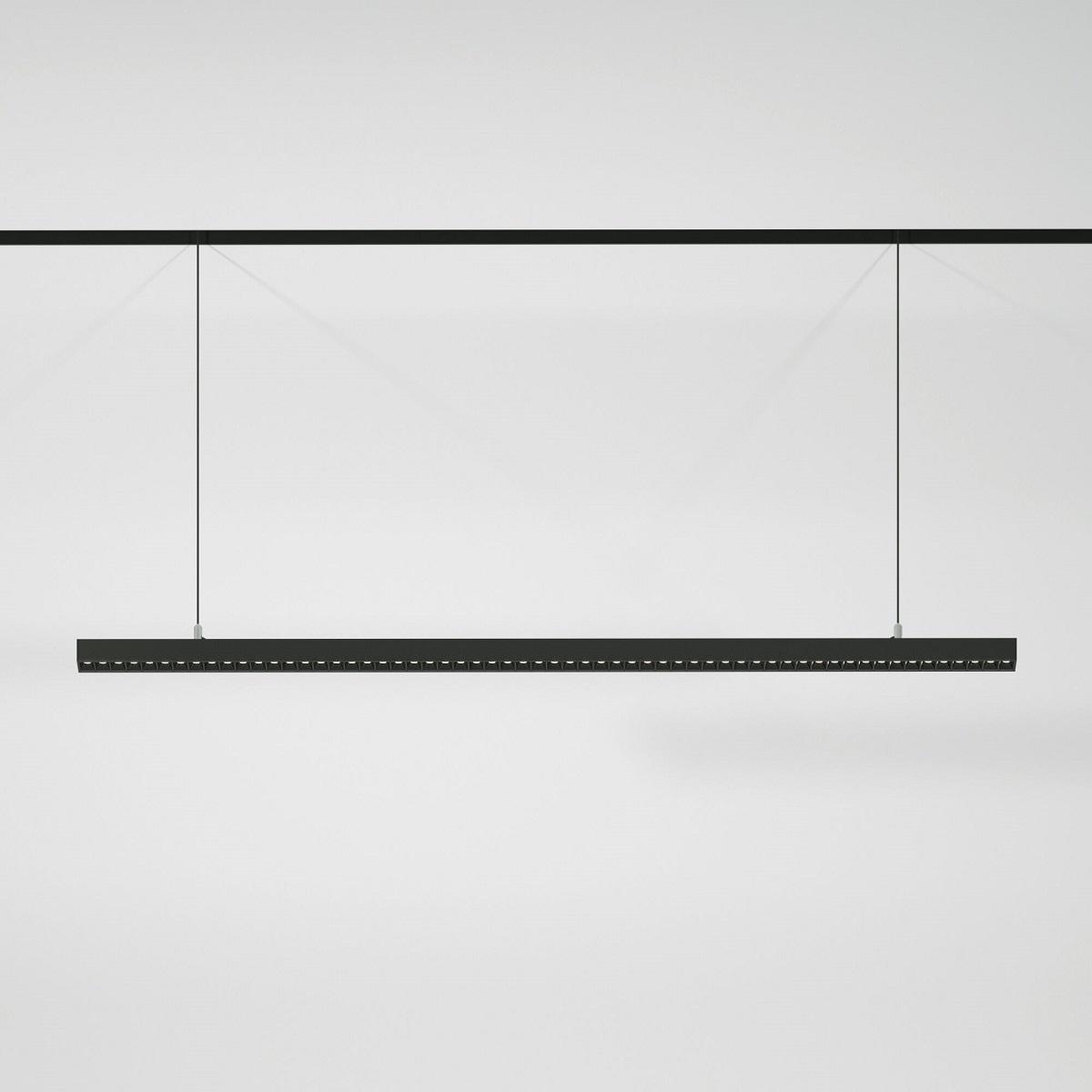 фото подвесной трековый магнитный светодиодный светильник elektrostandard slim magnetic vilo 85108/01 48w 4000k черный a064806 | 220svet.ru