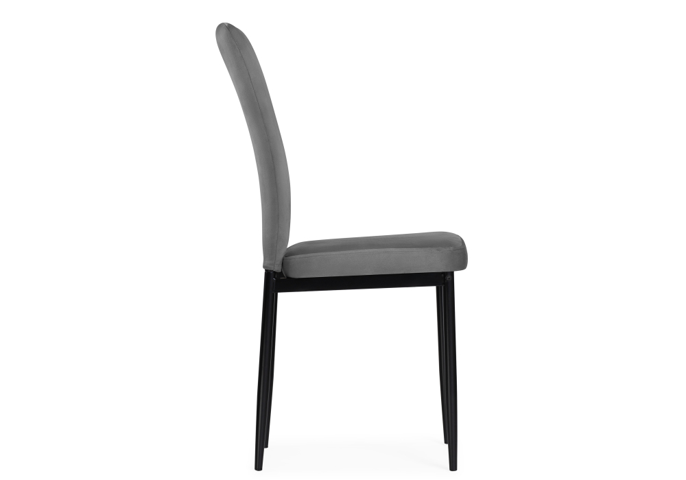 фото стул woodville rek dark gray / black 15639 | 220svet.ru