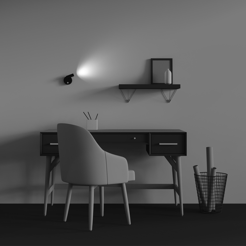 фото настенный светодиодный светильник maytoni twist c079wl-l3b3k | 220svet.ru