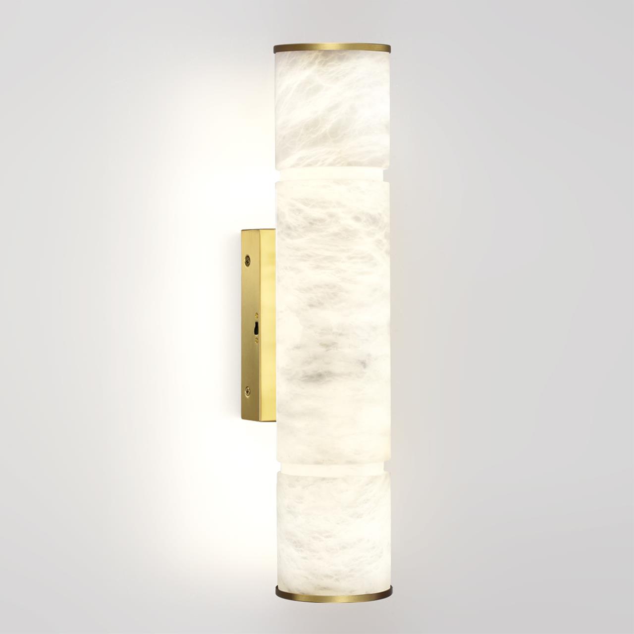 фото бра светодиодная odeon light marbella 6674/12wa латунь | 220svet.ru
