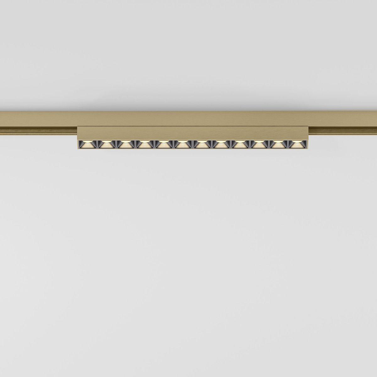 фото трековый магнитный светодиодный светильник elektrostandard brass line 85528/01 a069636 | 220svet.ru