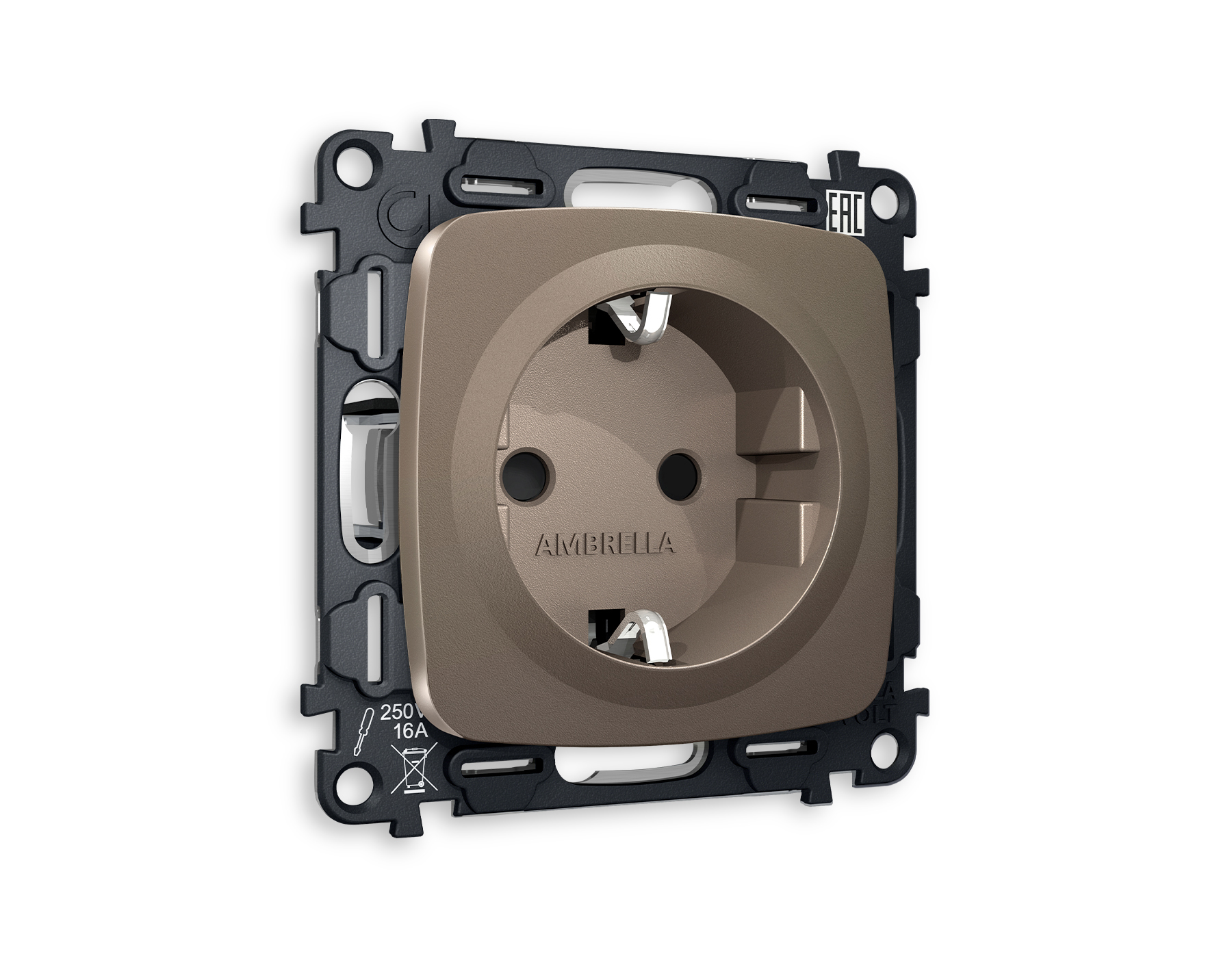 фото розетка ambrella volt quant omega mo637010 | 220svet.ru