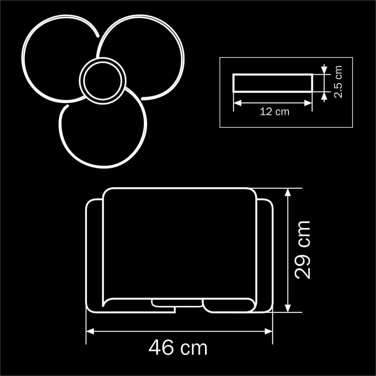 фото потолочная люстра lightstar simple light 811 811030 | 220svet.ru