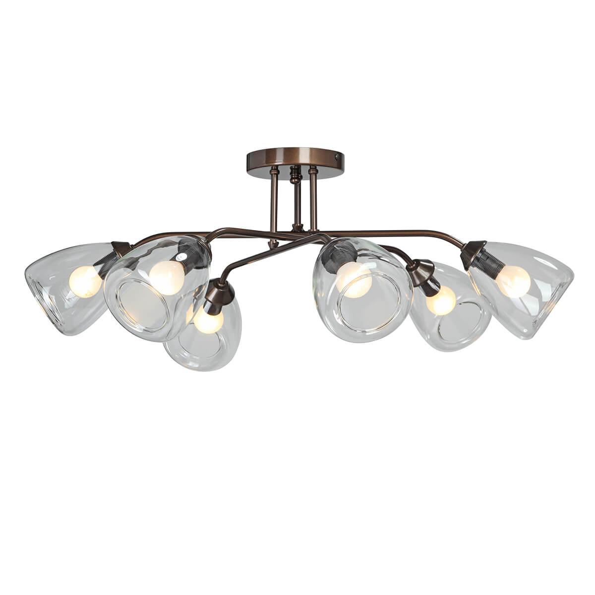 фото потолочная люстра vitaluce v4953-7/6pl | 220svet.ru