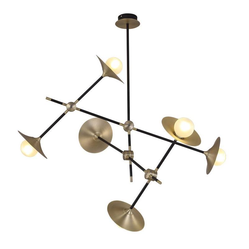 фото люстра 9256p/6 gold delight collection | 220svet.ru