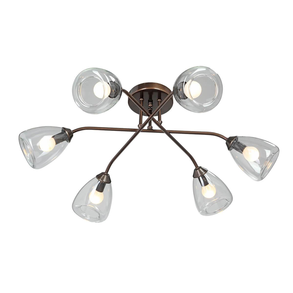 фото потолочная люстра vitaluce v4953-7/6pl | 220svet.ru