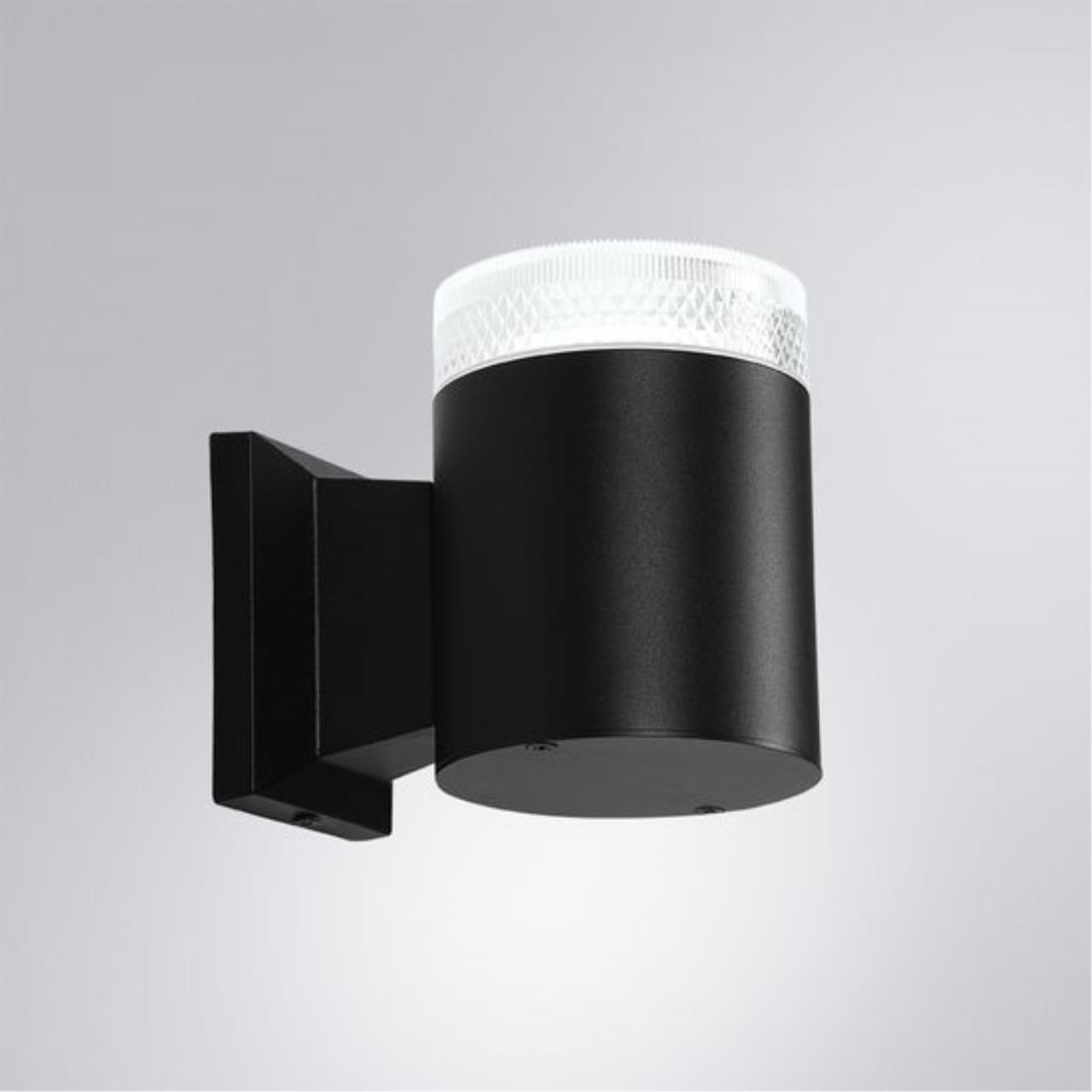 фото уличный настенный светильник arte lamp piautos a1926al-1bk | 220svet.ru