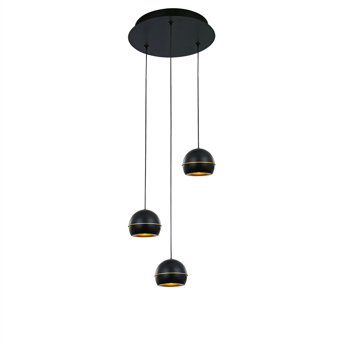 фото подвесной светильник md21001034-3a black/gold delight collection | 220svet.ru