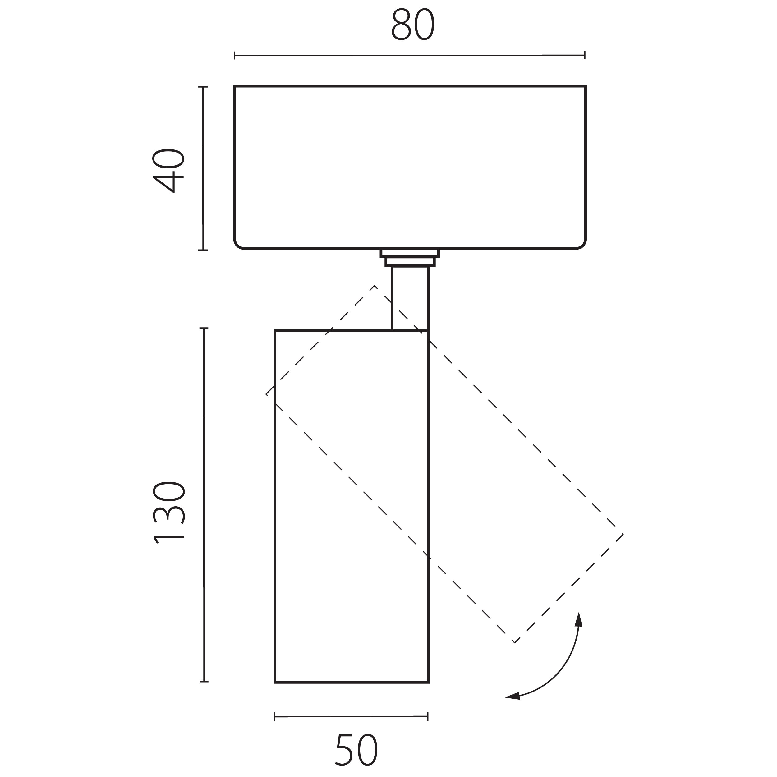 фото накладной светодиодный светильник lightstar canno pro c4126so | 220svet.ru