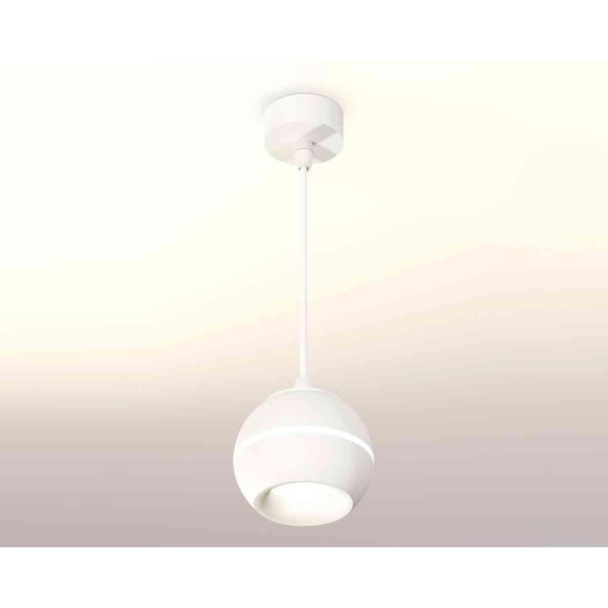 фото комплект подвесного светильника ambrella light xp1101001 swh белый песок (a2301, c1101, n7010) | 220svet.ru