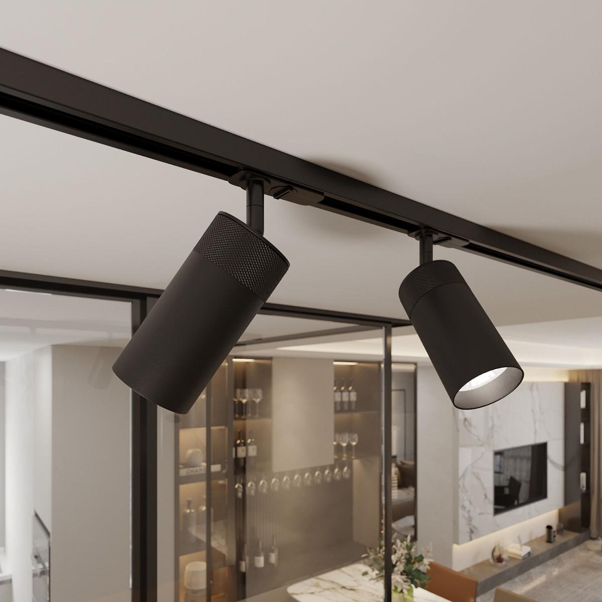 фото трековый светодиодный светильник elektrostandard 9w 4200k 85512/01 a061660 | 220svet.ru
