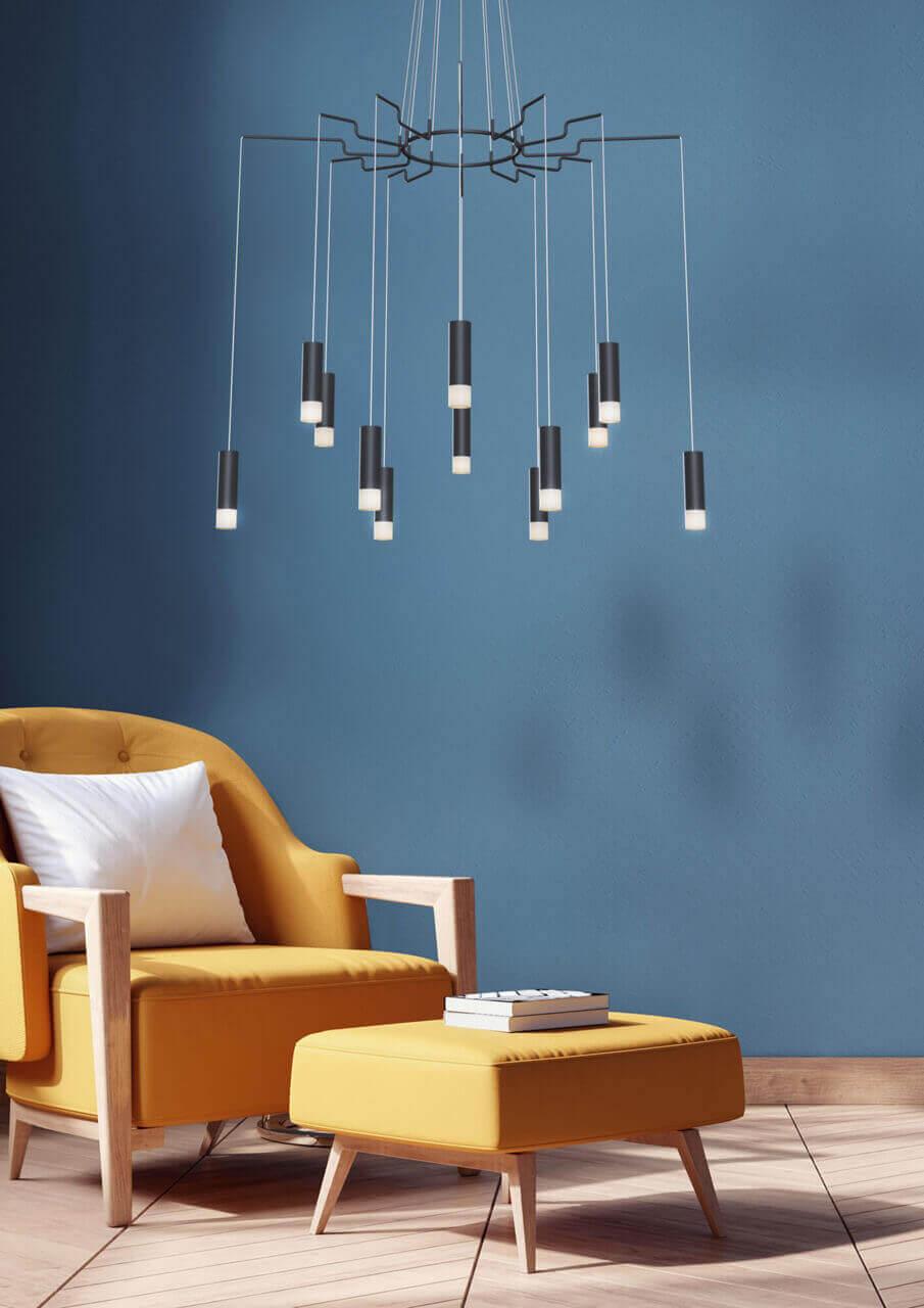 фото подвесная люстра maytoni davida mod035pl-12b | 220svet.ru