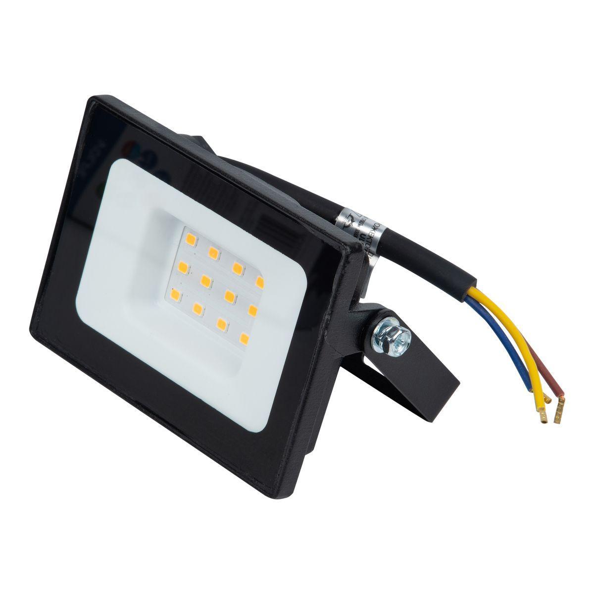 фото прожектор светодиодный volpe 20w/3000k ip65 220-240v black ul-00011633 | 220svet.ru