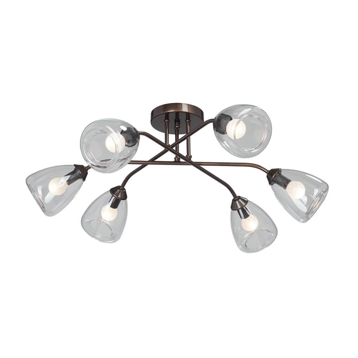 фото потолочная люстра vitaluce v4953-7/6pl | 220svet.ru