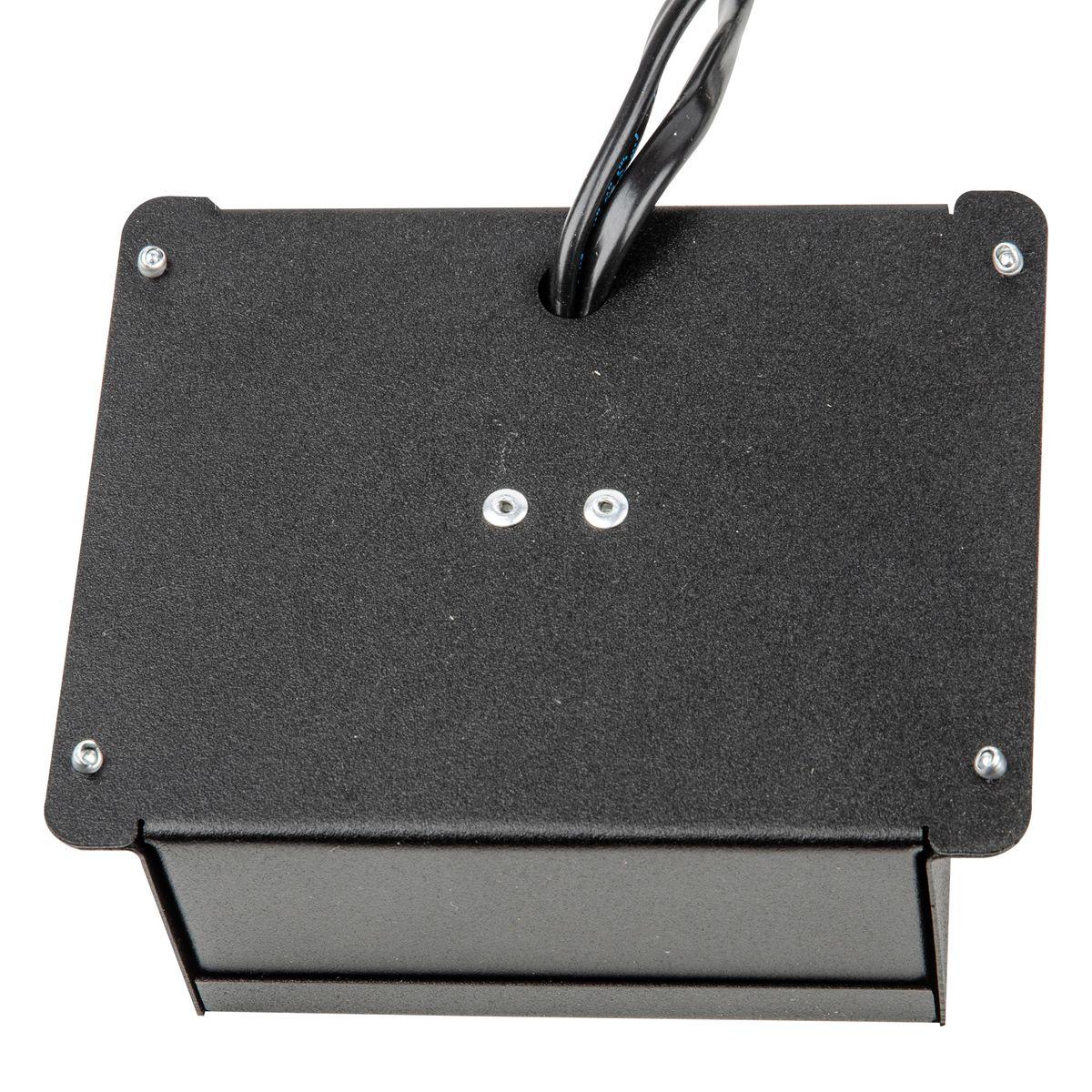 фото встраиваемый светодиодный светильник uniel мини домино ulp-0808 42w/4000к ip40 grilyato black kit06 | 220svet.ru