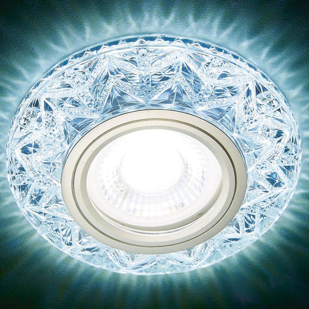 фото встраиваемый светодиодный светильник ambrella light led s299 ch | 220svet.ru