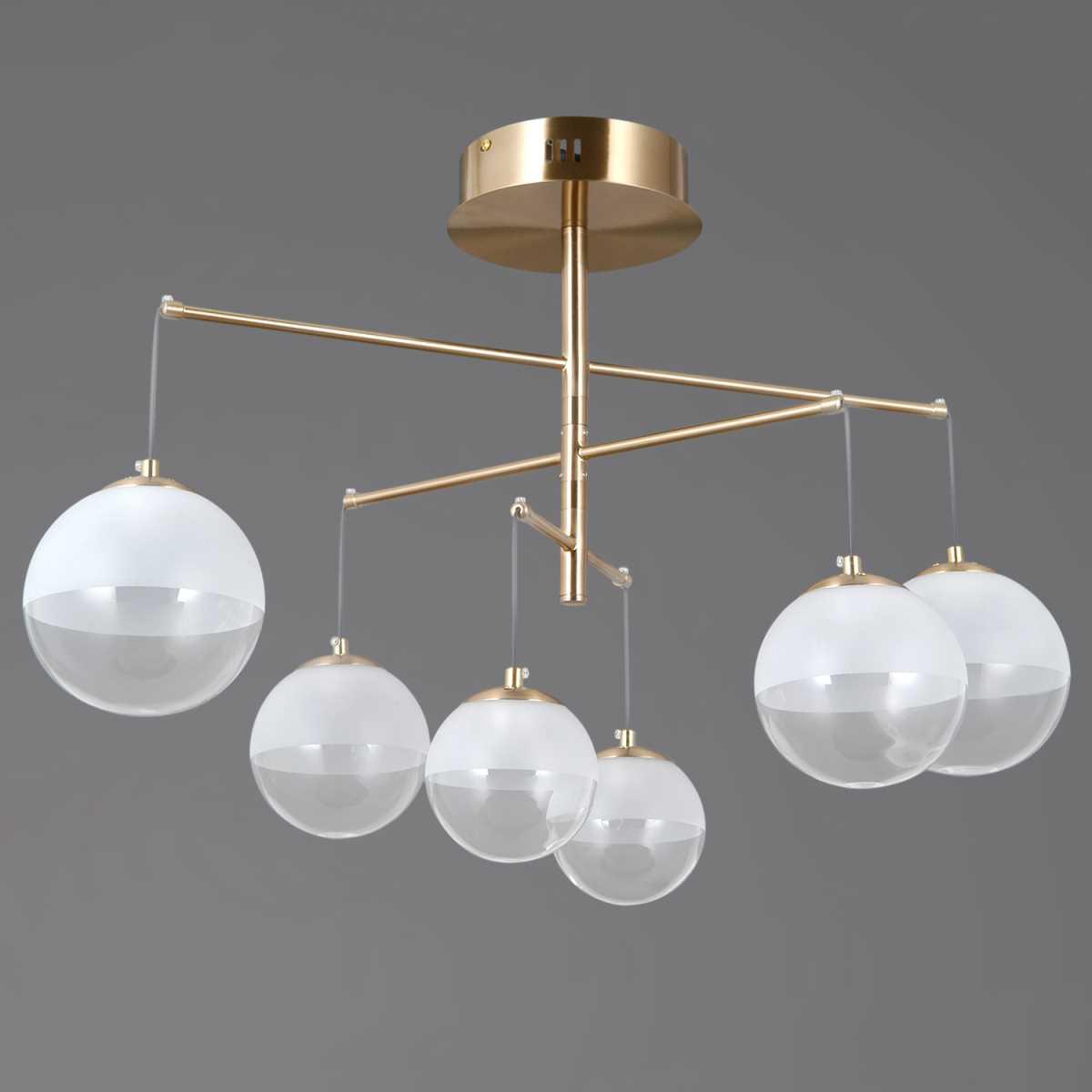 фото люстра illumico il4381-30wsq-25hb elite | 220svet.ru