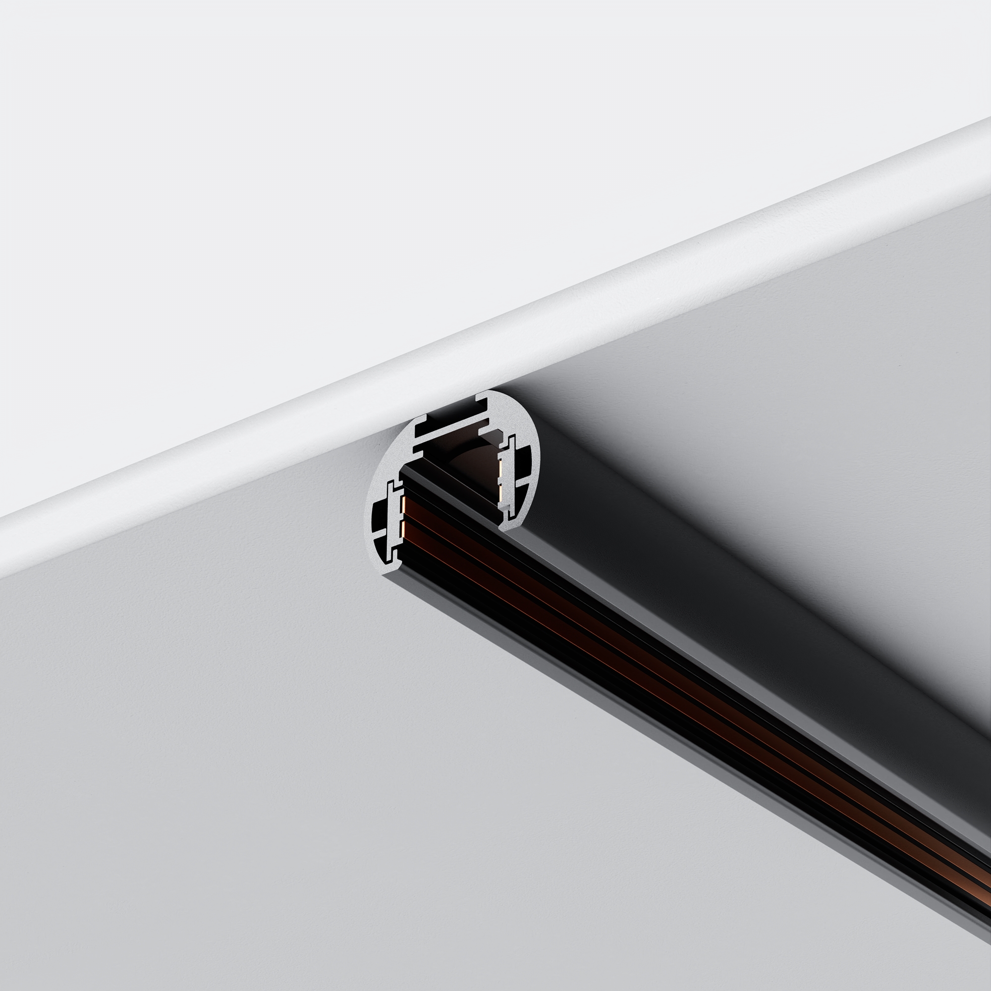 фото шинопровод магнитный накладной-подвесной maytoni busbar trunkings exility trxm034-r-412b | 220svet.ru