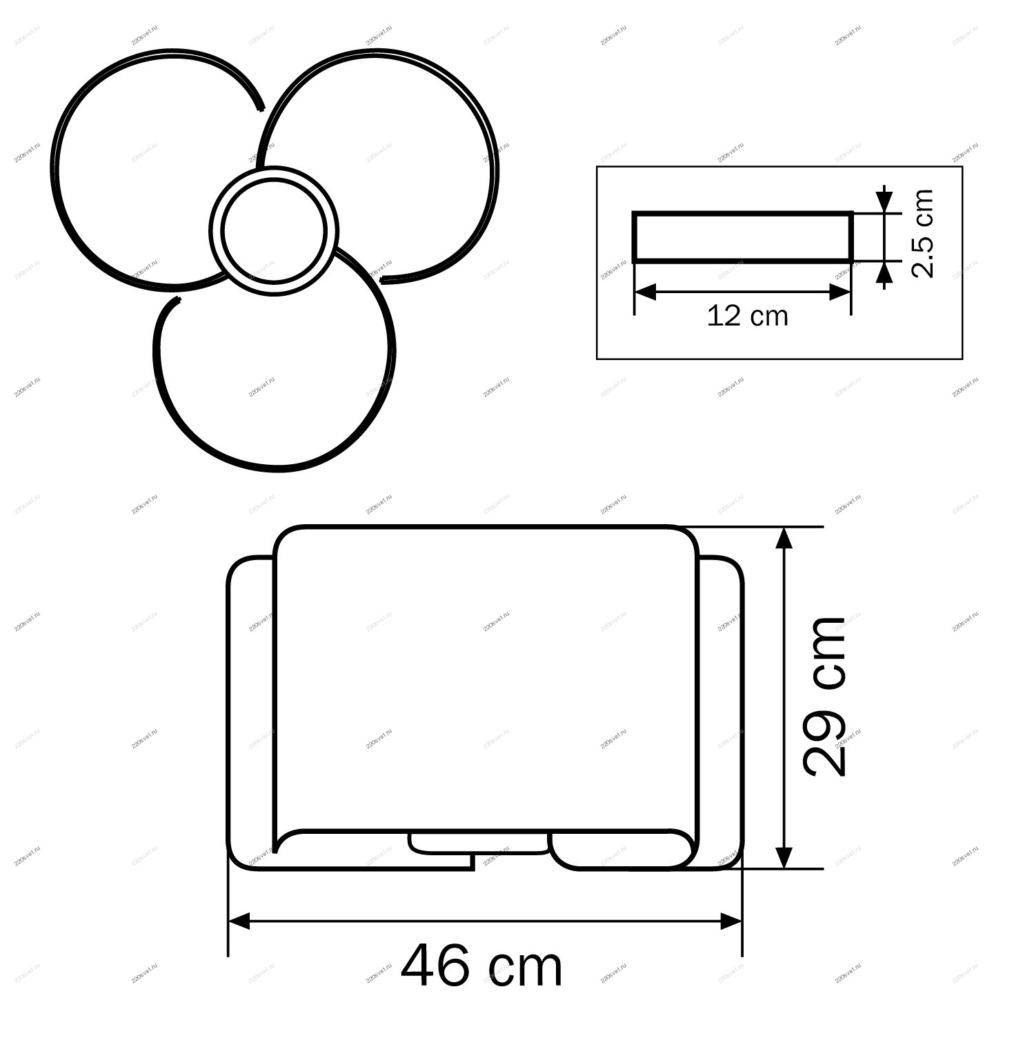 фото потолочная люстра lightstar simple light 811 811030 | 220svet.ru