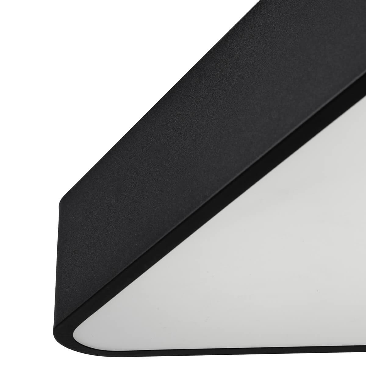 фото подвесной светодиодный cветильник эра delta spo-152-b-40k-048 48вт 4000к черный б0050577 | 220svet.ru